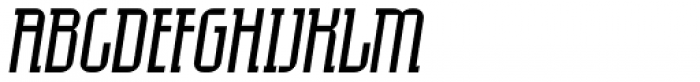Eumundi Serif Book Italic Font UPPERCASE
