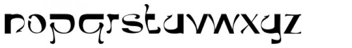 Eurabia Font LOWERCASE