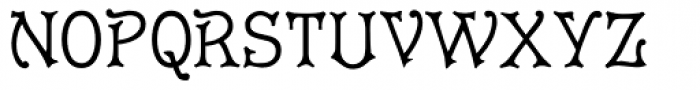 Eureka Antique Font UPPERCASE