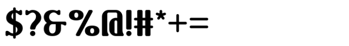 Eureka Solace Regular Font OTHER CHARS
