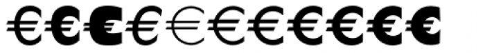 Euro Classic EF A Font LOWERCASE