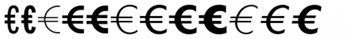 Euro Sans EF Five Font UPPERCASE