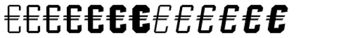 Euro Sans EF Four Font LOWERCASE