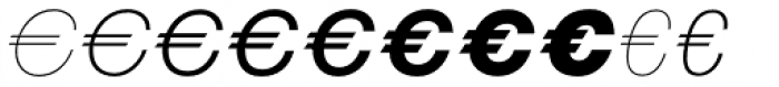 Euro Sans EF One Font UPPERCASE