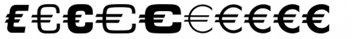 Euro Sans EF Three Font LOWERCASE