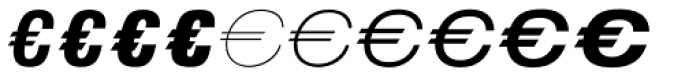 Euro Sans EF Two Font UPPERCASE