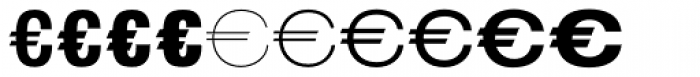 Euro Sans EF Two Font LOWERCASE