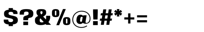 Eurocine Narrow Bold Font OTHER CHARS