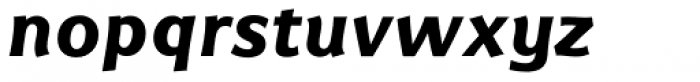 Eurocrat Bold Italic Font LOWERCASE