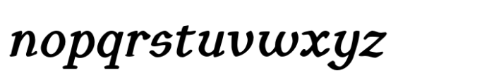 Euroika Kamp Bold Italic Font LOWERCASE