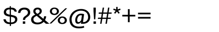Europa Grotesk SH Regular Extended Font OTHER CHARS