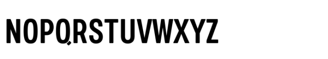 European Sans Pro Extra Condensed Medium Font UPPERCASE