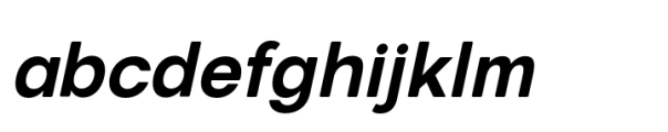 European Sans Pro Narrow Bold Italic Font LOWERCASE