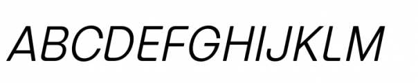 European Sans Pro Narrow Light Italic Font UPPERCASE