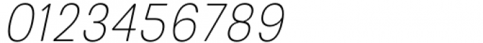 European Soft Pro Narrow Thin Italic Font OTHER CHARS