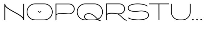 Euroque Light Font UPPERCASE