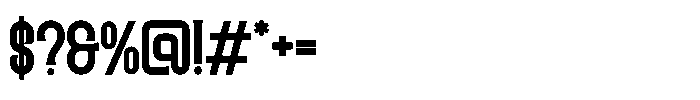 Eurosina Font OTHER CHARS