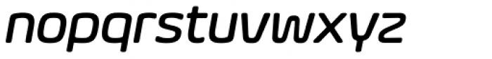 Eurosoft Medium Italic Font LOWERCASE