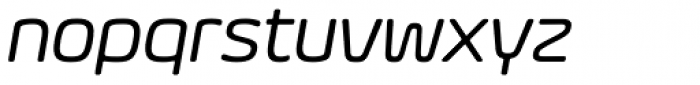 Eurosoft Regular Italic Font LOWERCASE