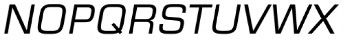 Eurostile LT Pro Oblique Font UPPERCASE