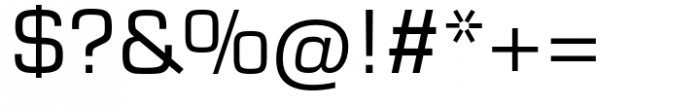 Eurostile LT Roman Font OTHER CHARS