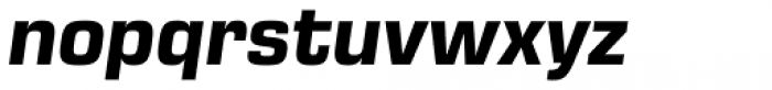 Eurostile Next Bold Italic Font LOWERCASE