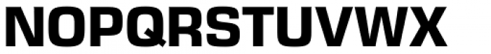 Eurostile Next Bold Font UPPERCASE