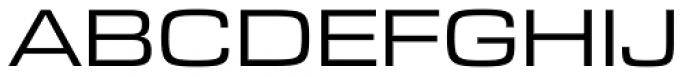 Eurostile Next Extended Regular Font UPPERCASE