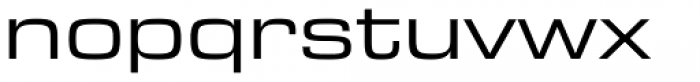 Eurostile Next Extended Regular Font LOWERCASE