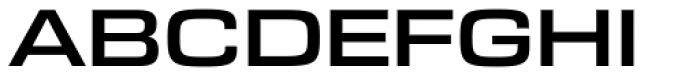 Eurostile Next Pro Extended SemiBold Font UPPERCASE