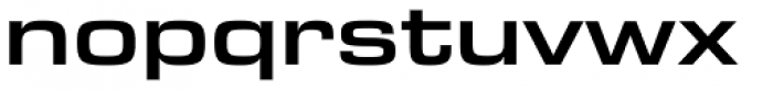 Eurostile Next Pro Extended SemiBold Font LOWERCASE