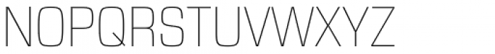 Eurostile Next Pro Narrow Ultra Light Font UPPERCASE
