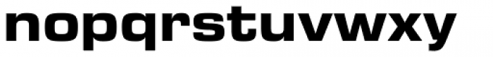 Eurostile Next Wide Bold Font LOWERCASE