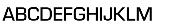 Eurostile Pro Medium Font UPPERCASE