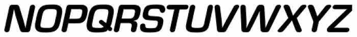 Eurostile Round Bold Italic Font UPPERCASE