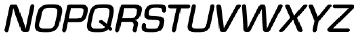Eurostile Round Medium Italic Font UPPERCASE