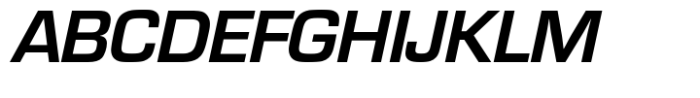 Eurostile Std Bold Oblique Font UPPERCASE
