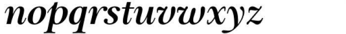 Eurotypo BKL Bold Italic Font LOWERCASE