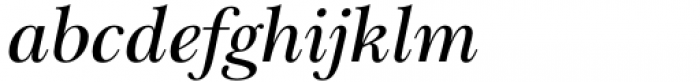 Eurotypo BKL Italic Font LOWERCASE