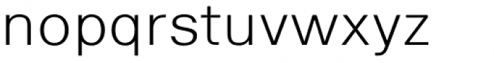 Eurotypo SII Ultra Light Font LOWERCASE