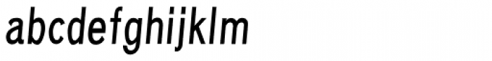 Eurydome Condensed Italic Bold Font LOWERCASE