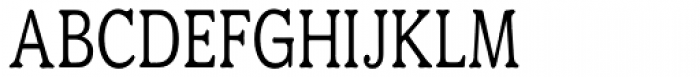 Eutheric Condensed Font UPPERCASE