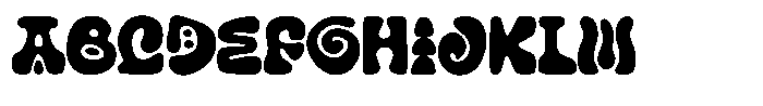 Eutoria Font UPPERCASE