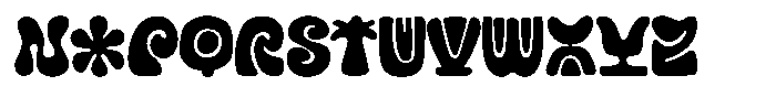 Eutoria Font UPPERCASE