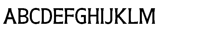 Eutron Regular Font UPPERCASE