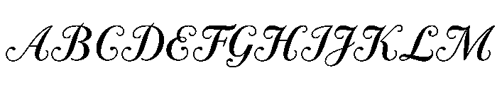 Eugenia Headline Regular Font UPPERCASE