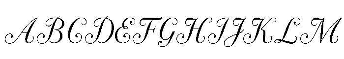 Eugenia Poster Light Font UPPERCASE