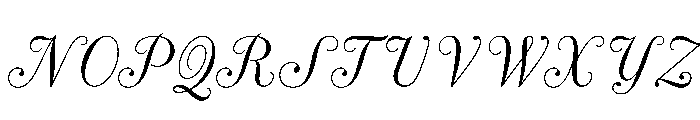 Eugenia Poster Light Font UPPERCASE