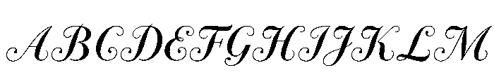 Eugenia Poster Regular Font UPPERCASE