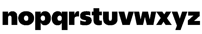 Eugenio Sans Black Font LOWERCASE